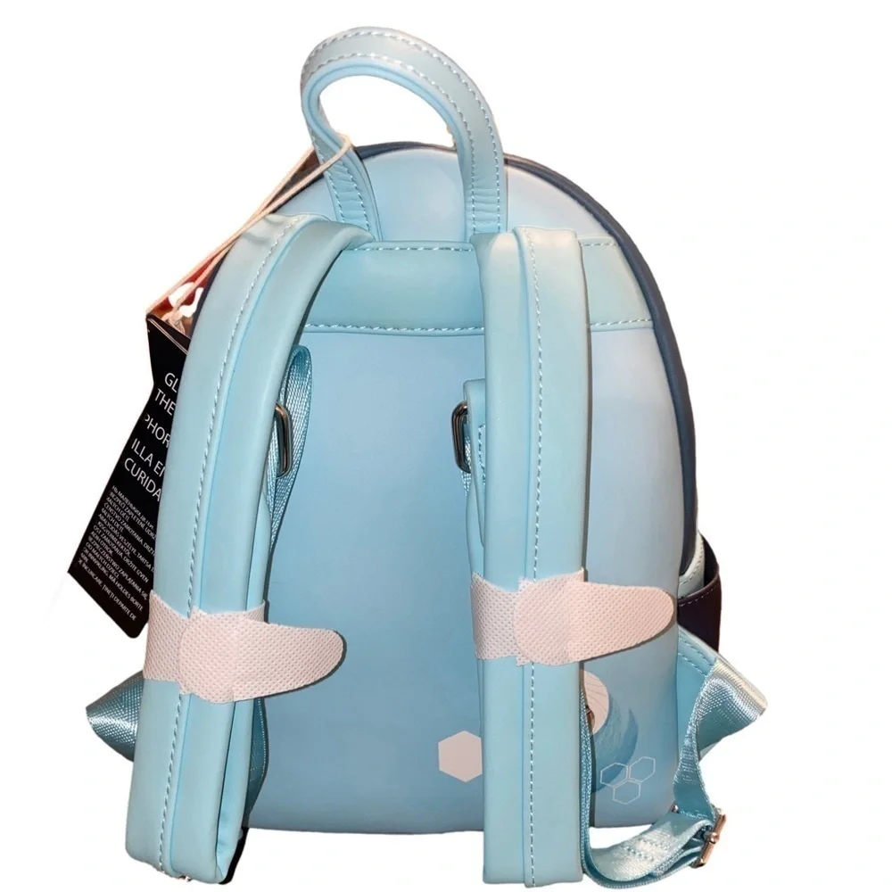 Loungefly Incredibles Syndrome Mini Backpack Glow in the Dark Pixar Disney